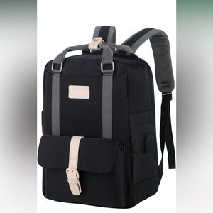 Nordace Eclat Smart Backpack w/ USB Charging Port - Laptop 15.6 Inch Black